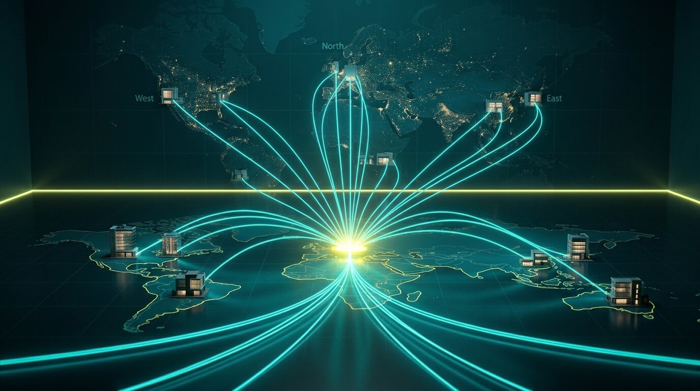 Filialen verbinden sich direkt mit dem Cloud-Hub, MPLS und SD-WAN entfallen